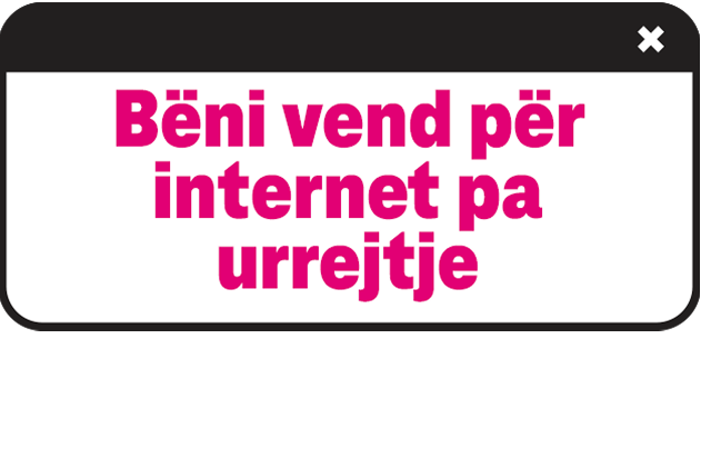 Lini vend për një internet pa urrejtje